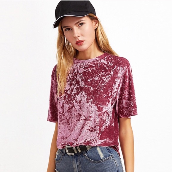 NEW! Velour Top - Picture 3 of 6